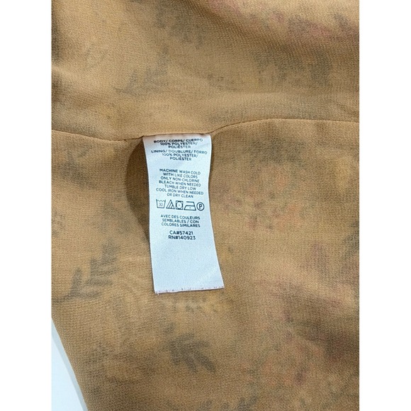 LOFT floral blouse – women's size Medium - Picture 5 of 5